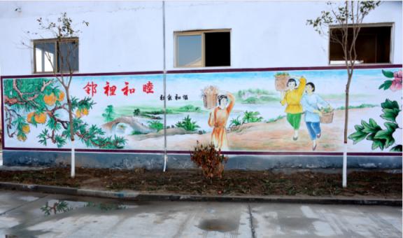 攀枝花乡镇文化墙 乡风文明焕发新活力